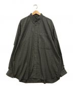 DAIWA PIER39ダイワ ピア39）の古着「TECH BUTTON DOWN SHIRTS L/S TARTAN PLAIDS」｜グリーン×ブラウン