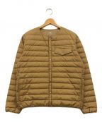 THE NORTH FACEザ ノース フェイス）の古着「ウインドストッパーゼファーシェルカーディガン」｜ユーティリティブラウン(ベージュ)