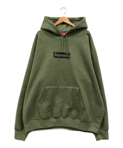 SUPREME（シュプリーム）SUPREME (シュプリーム) Inside Out Box Logo Hooded Sweatshirt ライトオリーブ サイズ:XXLの古着・服飾アイテム