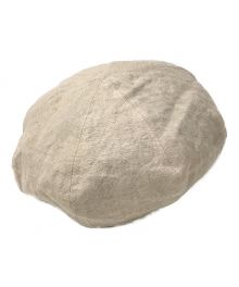 kijima takayuki（キジマタカユキ）の古着「WOOL LINEN BERET」｜アイボリー