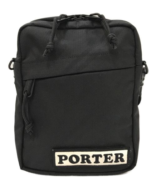 PORTER（ポーター）PORTER (ポーター) CASPER ショルダーバッグ ブラックの古着・服飾アイテム