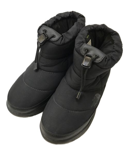 THE NORTH FACE（ザ ノース フェイス）THE NORTH FACE (ザ ノース フェイス) W Nuptse Bootie WP ブラック サイズ:24cmの古着・服飾アイテム