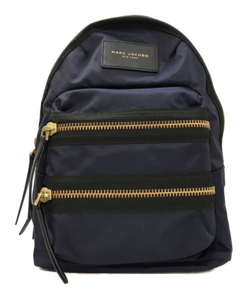 MARC JACOBS（マークジェイコブス）MARC JACOBS (マーク ジェイコブス) Nylon Biker Mini Backpack ネイビーの古着・服飾アイテム