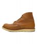 RED WING (レッドウィング) 6インチクラシックラウンドトゥワークブーツ ブラウン サイズ:US8 1/2(26.5)：20000円