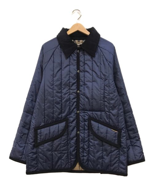 LAVENHAM（ラベンハム）LAVENHAM (ラベンハム) SHIPS (シップス) SHIPMEADOW キルティングジャケット ブルー サイズ:42の古着・服飾アイテム