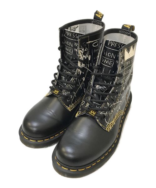 Dr.Martens（ドクターマーチン）Dr.Martens (ドクターマーチン) 1460 BASQUIAT 8ホールブーツ ブラック サイズ:UK5(24CM)の古着・服飾アイテム