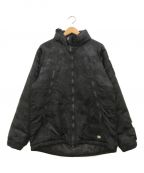 WILD THINGS×CRIMIEワイルドシングス×クライミー）の古着「CAMO JACQUARD NYLON HAPPY JACKET」｜ブラック