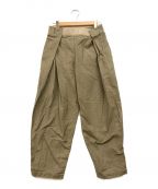 is-ness×RELAXFITイズネス×リラックスフィット）の古着「ISNESS MUSIC EZ PANTS」｜カーキ