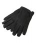 UGG（アグ）の古着「Tabbed Splice Leather Glove」｜ブラック