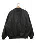 STEVEN ALAN (スティーブンアラン) TYPEWRITER DARUMA RIB BLOUSON ブラック サイズ:M：6800円