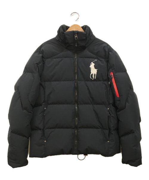 POLO RALPH LAUREN（ポロ・ラルフローレン）POLO RALPH LAUREN (ポロ・ラルフローレン) ビッグポニーダウンジャケット ブラック サイズ:Mの古着・服飾アイテム