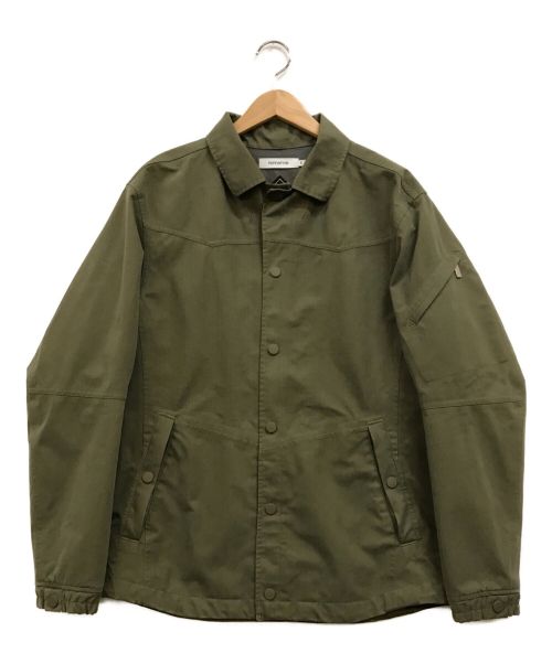 nonnative（ノンネイティブ）nonnative (ノンネイティブ) Pilgrim Surf+Supply (ピルグリム サーフサプライ) 別注COACH JACKET カーキ サイズ:1の古着・服飾アイテム