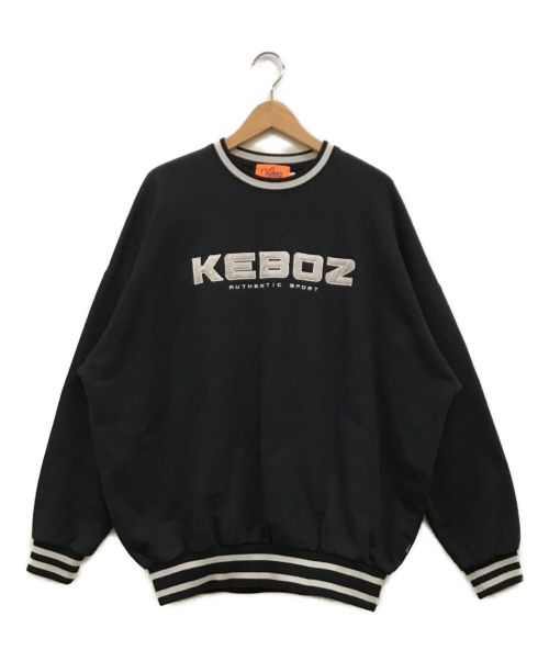 KEBOZ（ケボズ）KEBOZ (ケボズ) KAC SWEAT CREWNECK ブラック サイズ:Lの古着・服飾アイテム