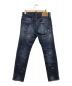 DSQUARED2 (ディースクエアード) DARK RIPPED WASH SKATER JEANS インディゴ サイズ:48：24800円