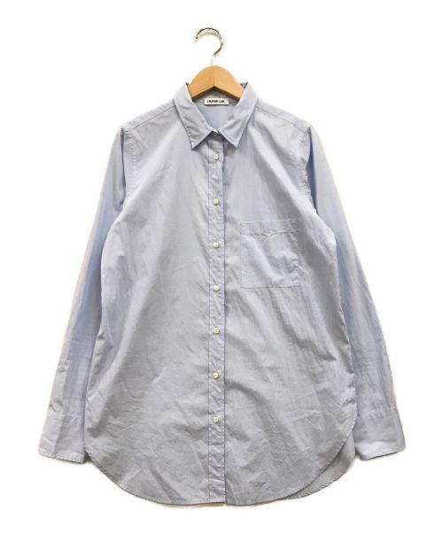 DEUXIEME CLASSE（ドゥーズィエム クラス）DEUXIEME CLASSE (ドゥーズィエム クラス) EVERYDAY I LIKE wash シャツ ブルー サイズ:F 未使用品の古着・服飾アイテム