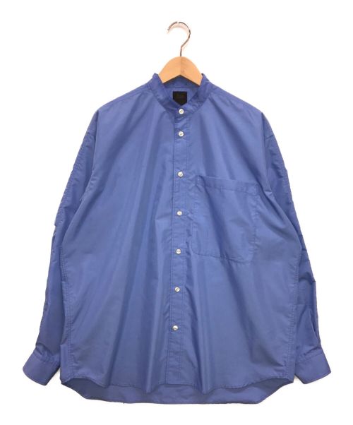 DAIWA PIER39（ダイワ ピア39）DAIWA PIER39 (ダイワ ピア39) TECH BAND COLLAR SHIRTS L/S ブルー サイズ:Sの古着・服飾アイテム