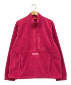 SUPREMEシュプリーム）の古着「Polartec Half Zip Pullover」｜ピンク