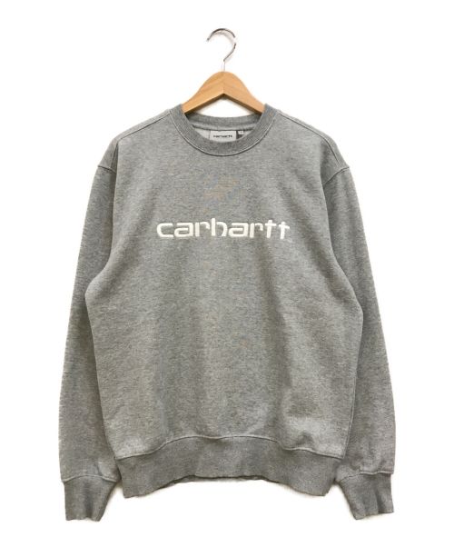 Carhartt WIP（カーハート ワークインプログレス）Carhartt WIP (カーハートダブリューアイピー) Carhartt Sweat グレー サイズ:Sの古着・服飾アイテム