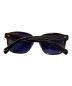 nonnative (ノンネイティブ) KANEKO OPTICAL (金子眼鏡) サングラス ブラック：8000円