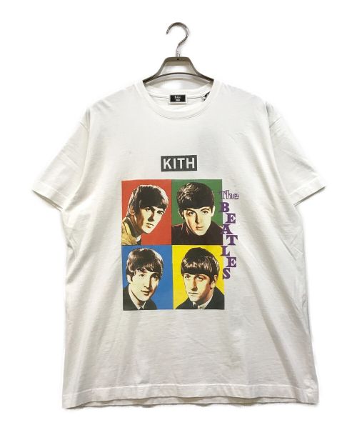 KITH（キス）KITH (キス) Beatles 1962 Vintage Tee ホワイト サイズ:Lの古着・服飾アイテム