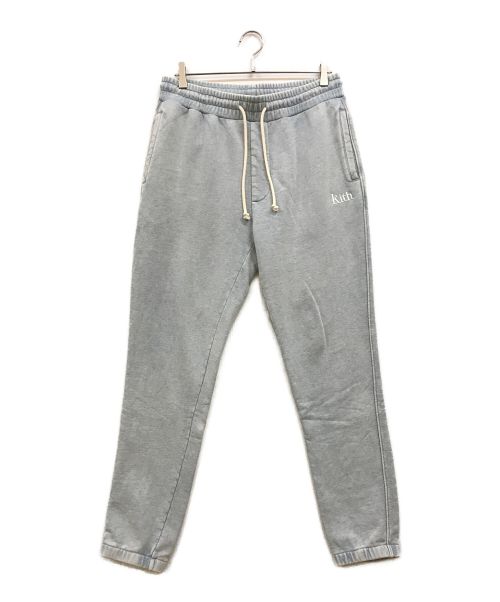 KITH（キス）KITH (キス) Overdyed Heather Williams I Sweatpant ブルー サイズ:Lの古着・服飾アイテム