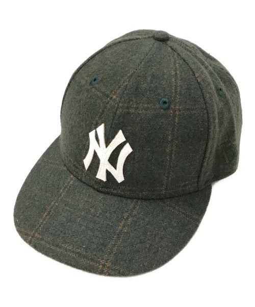 New Era（ニューエラ）New Era (ニューエラ) KITH (キス) 1923 World Series Cap オリーブ サイズ:7 3/8(58.7㎝)の古着・服飾アイテム