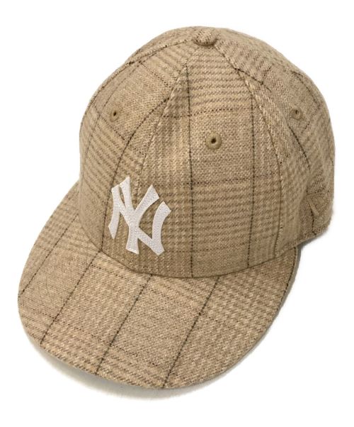 New Era（ニューエラ）New Era (ニューエラ) KITH (キス) 1923 World Series Cap ベージュ サイズ:7 3/8(58.7㎝)の古着・服飾アイテム