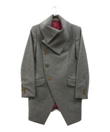 Vivienne Westwood man（ヴィヴィアン ウェストウッド マン）の古着「ミントカラーコート」｜グレー