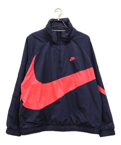 NIKE（ナイキ）NIKE (ナイキ) ビッグスウォッシュアノラックジャケット ネイビー サイズ:XLの古着・服飾アイテム