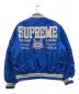 SUPREME (シュプリーム) SECOND TO NONE MA-1 JACKET ブルー サイズ:L：38000円