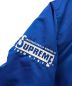 中古・古着 SUPREME (シュプリーム) SECOND TO NONE MA-1 JACKET ブルー サイズ:L：38000円