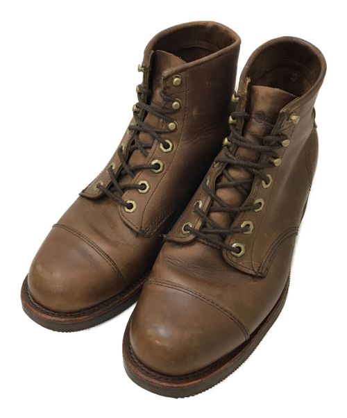 CHIPPEWA（チペワ）CHIPPEWA (チペワ) L.L.Bean (エルエルビーン) KATAHDIN IRON WORKS ENGINEER BOOTS ブラウン サイズ:8 1/2の古着・服飾アイテム