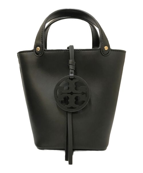 TORY BURCH（トリーバーチ）TORY BURCH (トリーバーチ) 2WAYバケツハンドバッグ ブラックの古着・服飾アイテム