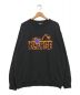 X-LARGE（エクストララージ）の古着「SPIKE BALL CREWNECK SWEATSHIRT」｜ブラック