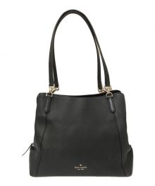 Kate Spade（ケイトスペード）の古着「ジャクソンミディアムトートバッグ」｜ブラック