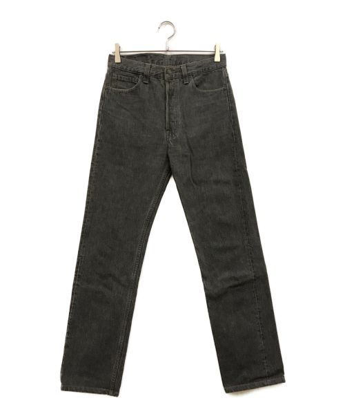 LEVI'S（リーバイス）LEVI'S (リーバイス) USA501先染めブラックデニムパンツ グレー サイズ:W30 L34の古着・服飾アイテム