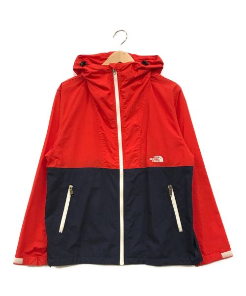 THE NORTH FACE（ザ ノース フェイス）THE NORTH FACE (ザ ノース フェイス) コンパクトジャケット レッド×ネイビー サイズ:Sの古着・服飾アイテム