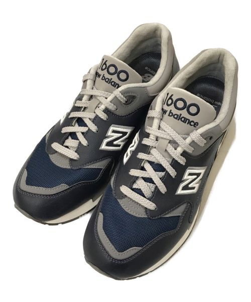 NEW BALANCE（ニューバランス）NEW BALANCE (ニューバランス) CM1600LV ローカットスニーカー ネイビー×グレー サイズ:27㎝の古着・服飾アイテム