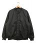 STEVEN ALAN（スティーブンアラン）の古着「TYPEWRITER DARUMA RIB BLOUSON」｜ブラック