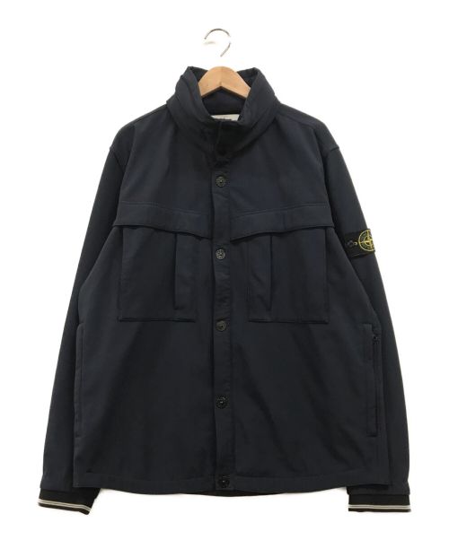 STONE ISLAND（ストーンアイランド）STONE ISLAND (ストーンアイランド) Soft Shell-R Jacket ネイビー サイズ:XXLの古着・服飾アイテム