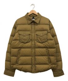 THE NORTH FACE（ザ ノース フェイス）の古着「スタッフドシャツ」｜ブラウン