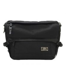 ASSOV（アッソブ）の古着「EXCLUSIVE BALLISTIC NYLON MESSENGER BAG」｜ブラック