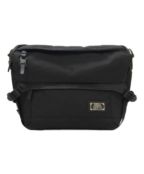 ASSOV（アッソブ）ASSOV (アッソブ) EXCLUSIVE BALLISTIC NYLON MESSENGER BAG ブラックの古着・服飾アイテム