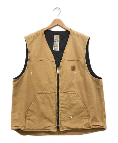 CarHartt（カーハート）CarHartt (カーハート) ARBOR ベスト ベージュ サイズ:XLの古着・服飾アイテム