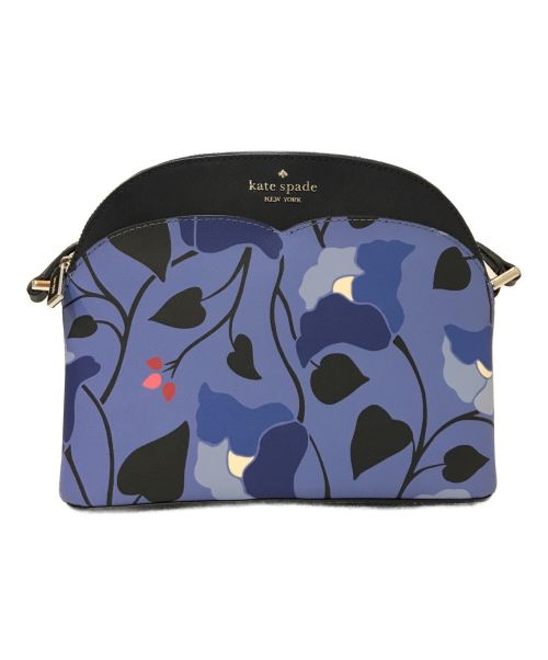 Kate Spade（ケイトスペード）Kate Spade (ケイトスペード) ショルダーバッグ ブルー×ネイビーの古着・服飾アイテム