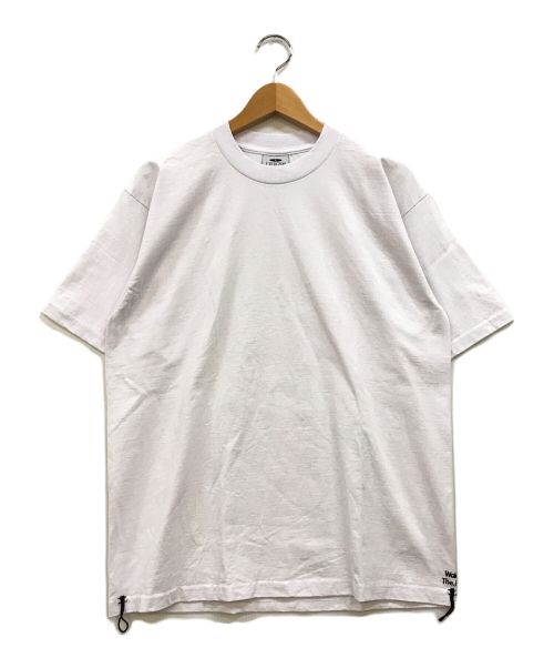 The▲Hermit Club（ザ ハーミットクラブ）The▲Hermit Club (ザ ハーミットクラブ) WAKE (ウェイク) The▲HC Short Sleeve Tee for WAKE ホワイト サイズ:Lの古着・服飾アイテム