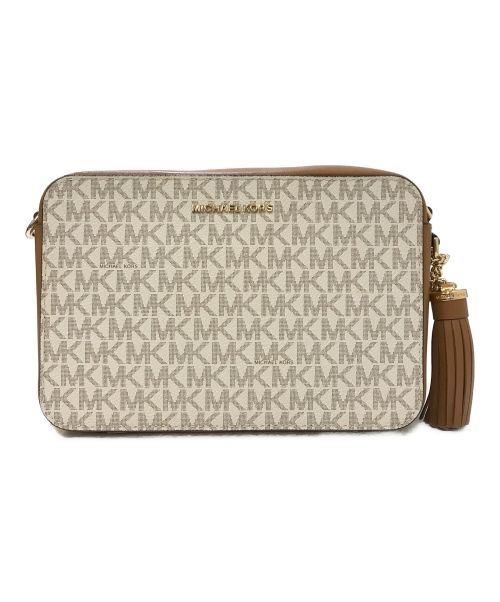 MICHAEL KORS（マイケルコース）MICHAEL KORS (マイケルコース) JET SET MD CAMERA BAG ブラウンの古着・服飾アイテム