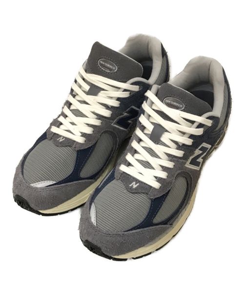 NEW BALANCE（ニューバランス）NEW BALANCE (ニューバランス) ローカットスニーカー グレー×ネイビー サイズ:27.5㎝の古着・服飾アイテム