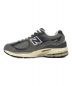 NEW BALANCE (ニューバランス) ローカットスニーカー グレー×ネイビー サイズ:27.5㎝：10000円