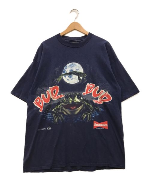 BUDWEISER（バドワイザー）BUDWEISER (バドワイザー) 90'S Budweiser Tシャツ ネイビー サイズ:XLの古着・服飾アイテム